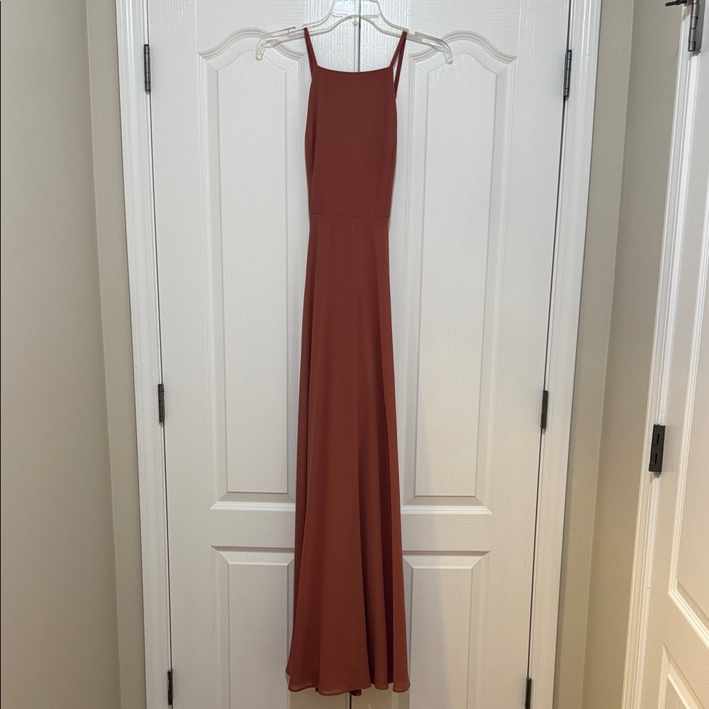 Lulu's Rusty Rose Bridesmaids Formal Dress